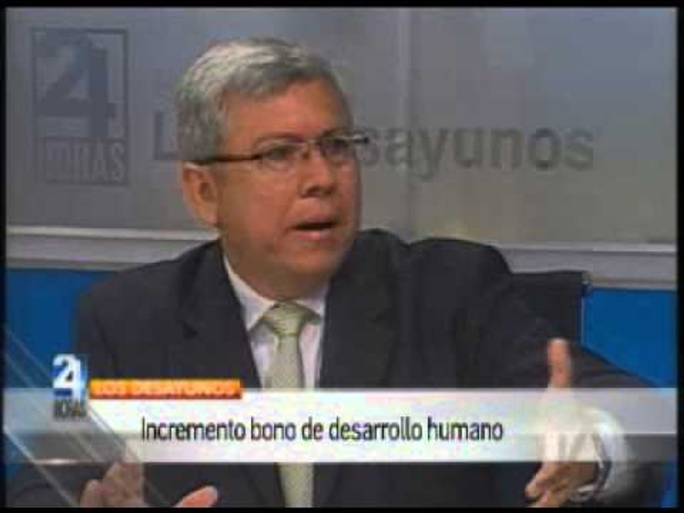 Desayunos 24 Horas: Entrevista a Fausto Ortiz, sobre incremento de bono