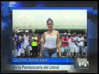 Verónica, la "china", Suárez fue elegida Reina de la Penitenciaria