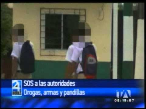 Rectores de colegios piden ayuda para enfrentar drogas, armas y pandillas