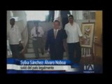 Sylka Sánchez: no sé cómo abandonó el país Álvaro Noboa