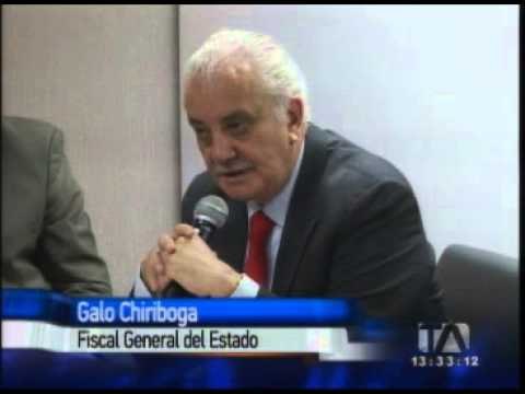 Se presume lavado de dinero en caso Banco Territorial, afirma Fiscal Chiriboga