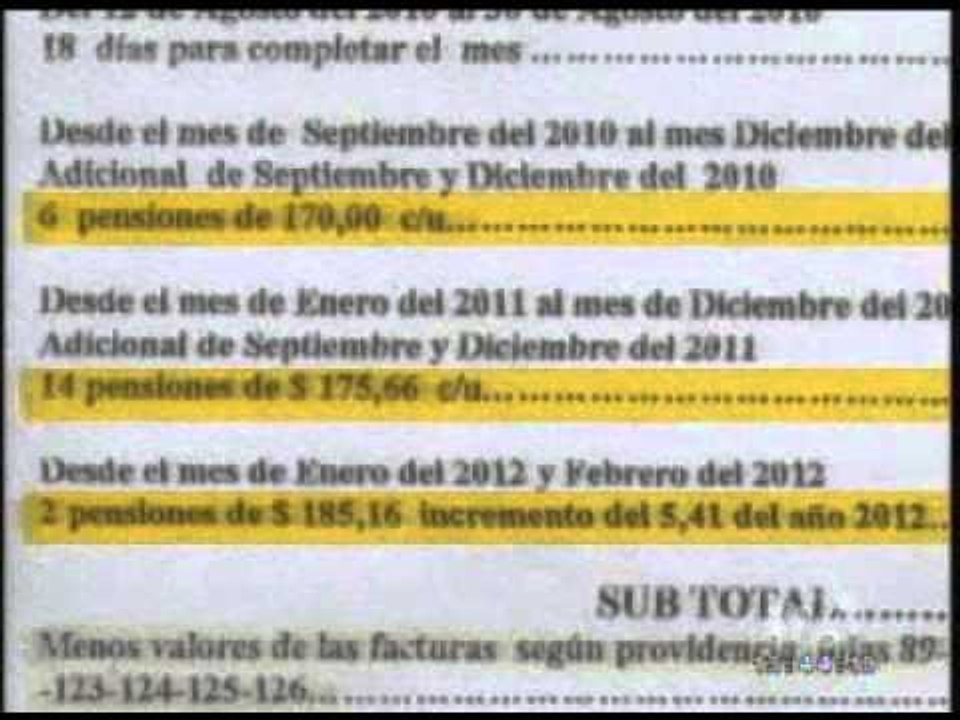 Juez debe 10 mil dólares por pensiones alimenticias