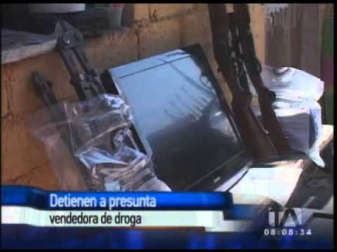Policía detiene a mujer que presúntamente distribuía droga