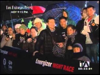 2000 corredores compitieron en la night race de Energizer