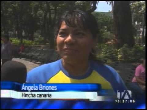 Hinchas canarios apuestan a su equipo como el campeón