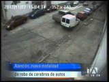 ¡Ten cuidado! Una banda de ladrones de cerebros de automóviles opera en el norte de Guayaquil