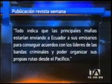 Director nacional antinarcóticos descarta que el cartel de Sinaloa mande en Ecuador
