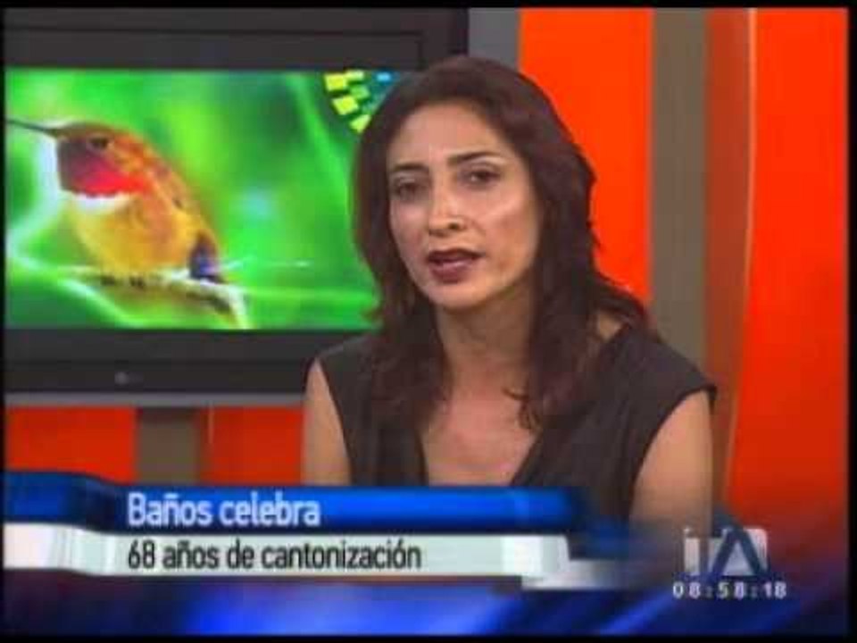 Baños invita a los turistas a sus fiestas