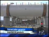 Autoridades de Petroecuador garantizan seguridad en gasoducto