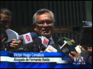 Audiencia en contra Fernando Balda es instalada