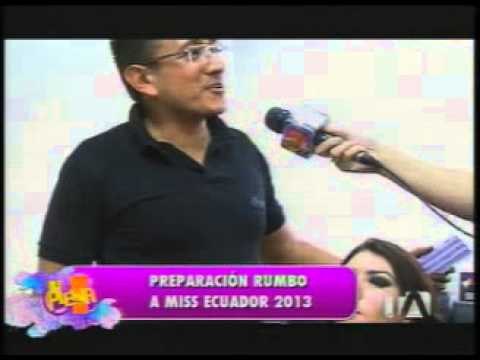 Te invitamos a ver los preparativos para Miss Ecuador