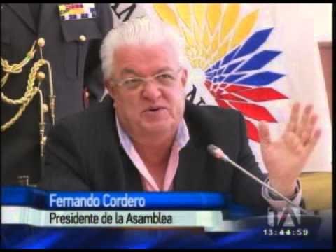 Cordero: Si no aprobamos la Ley de Comunicación en esta Asamblea, la próxima lo hará