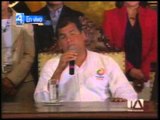 Presidente Correa decreta 3 días de duelo nacional por el fallecimiento de Hugo Chávez