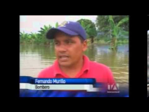 Las lluvias dejan numerosos damnificados en Los Ríos