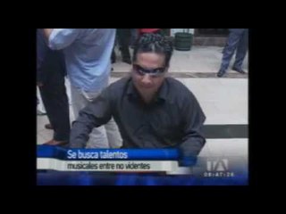 Talentos musicales de no videntes- VOSÚ