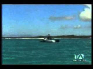 Joven sufrió mordida de tiburón en Galápagos