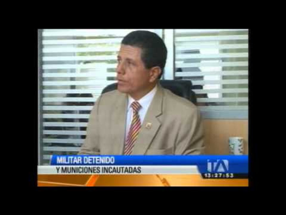 Operativo logro recuperar miles de municiones del ejército ecuatoriano