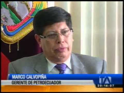 Marco Calvopiña habla del derrame de crudo en la Amazonia