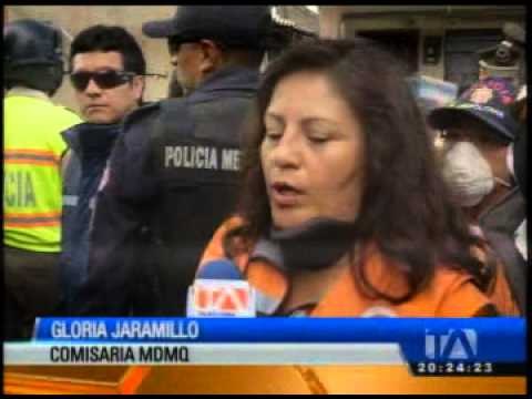 Varias casas fueron derrocadas al norte de Quito