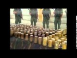 Ejercito decomiso 900 explosivos en Sucumbíos