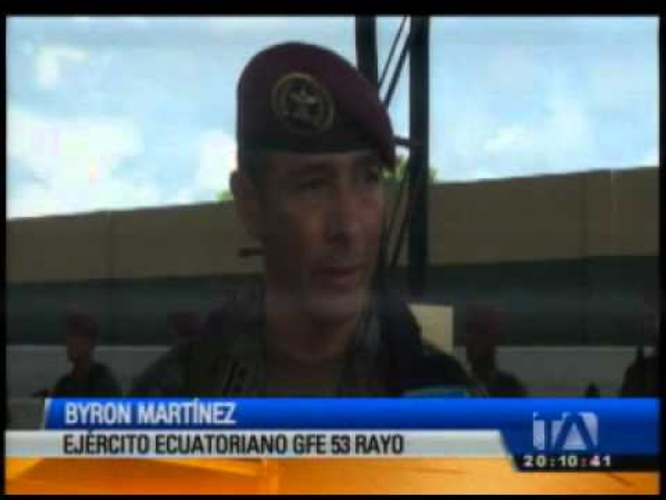 Ejército decomisó cientos de explosivos en Sucumbíos