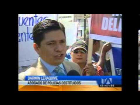 Policías dados de baja por supuestos delitos presentaron demanda de inconstitucionalidad