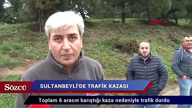 TEM’de zincirleme kaza! Trafik durdu
