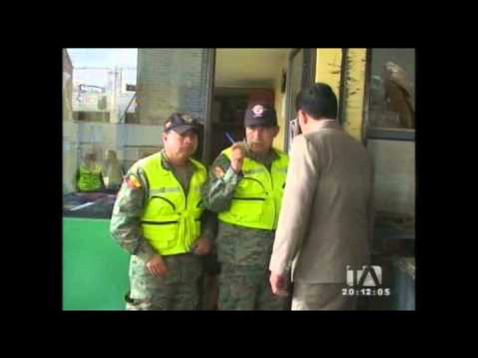 Militares decomisan pólvora en Ambato