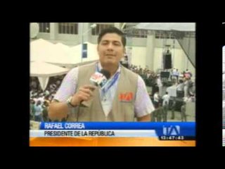 El Presidente inauguró el Proyecto multipropósito Baba