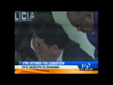 Detienen a un presunto implicado en el desvío de fondos de la municipalidad de Riobamba