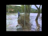 30 casas inundadas en Gualaceo por desbordamiento del río Santa Bárbara