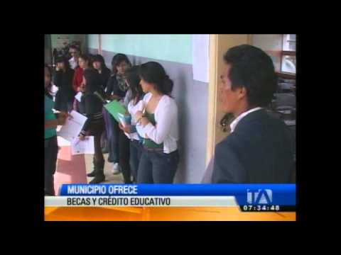 Municipio de Quito ofrece becas y créditos educativos para bachilleres y universitarios