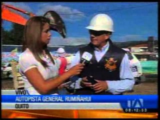 A partir de hoy solo funcionarán 2 carriles en la Autopista General Rumiñahui