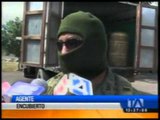 Cámaras de seguridad captan persecución a contrabandistas