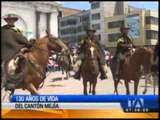 El Paseo del Chagra se celebro este fin de semana en el cantón Mejía