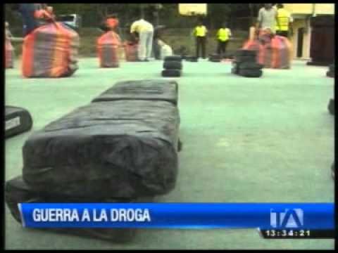 Policía decomisa en Esmeraldas 611mil gramos de marihuana