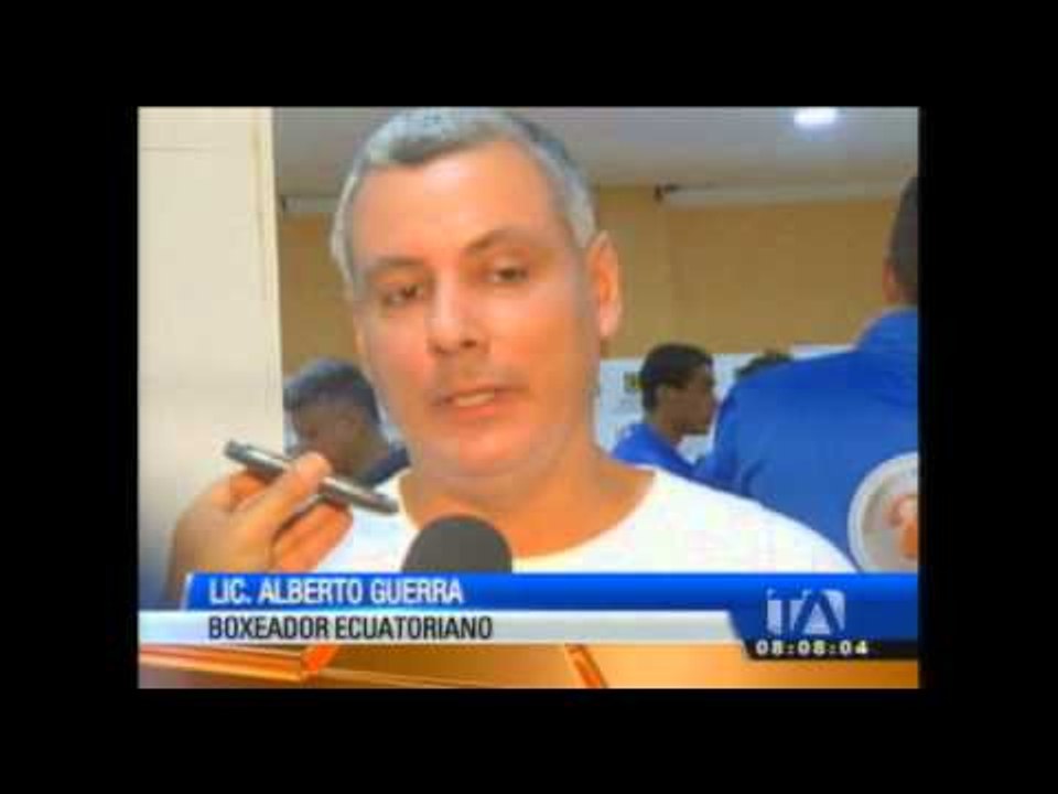 Erick Bone busca un nuevo triunfo para Ecuador