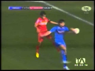 Emelec goleó 4-0 a Sport Huancayo en Copa Sudamericana