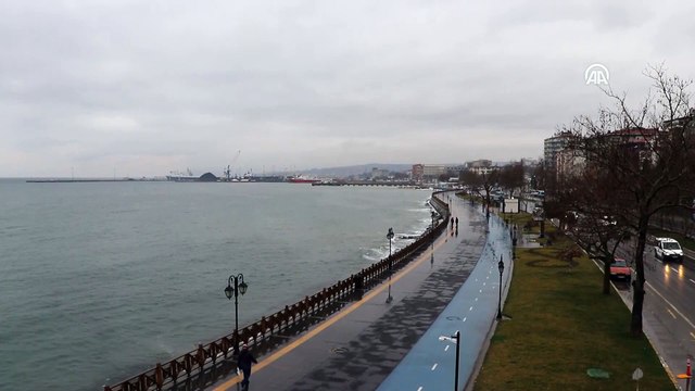Marmara Denizi'nde ulaşıma poyraz engeli - TEKİRDAĞ