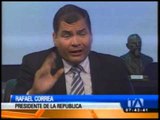 Presidente Correa asegura que la iniciativa Yasuní-ITT fue un fracaso financiero