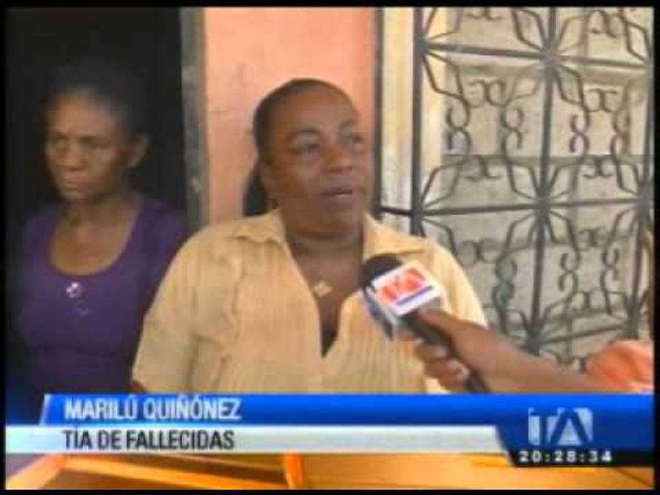 Familiares de niñas ahogadas en Madrid piden ayuda desde Ecuador