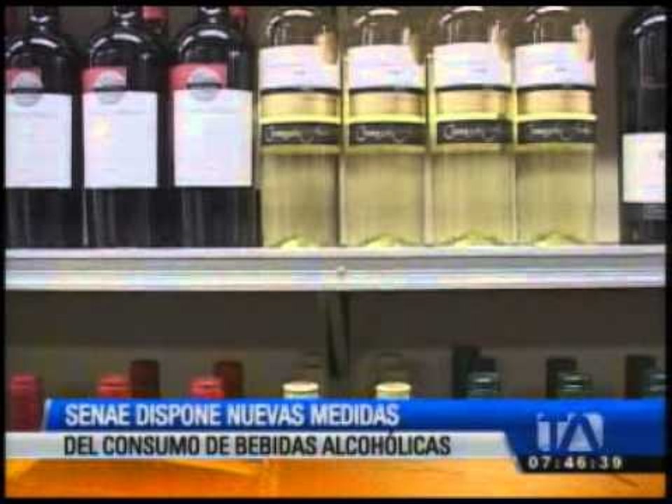 Senae establece nuevas medidas para el consumo de bebidas alcohólicas en el país