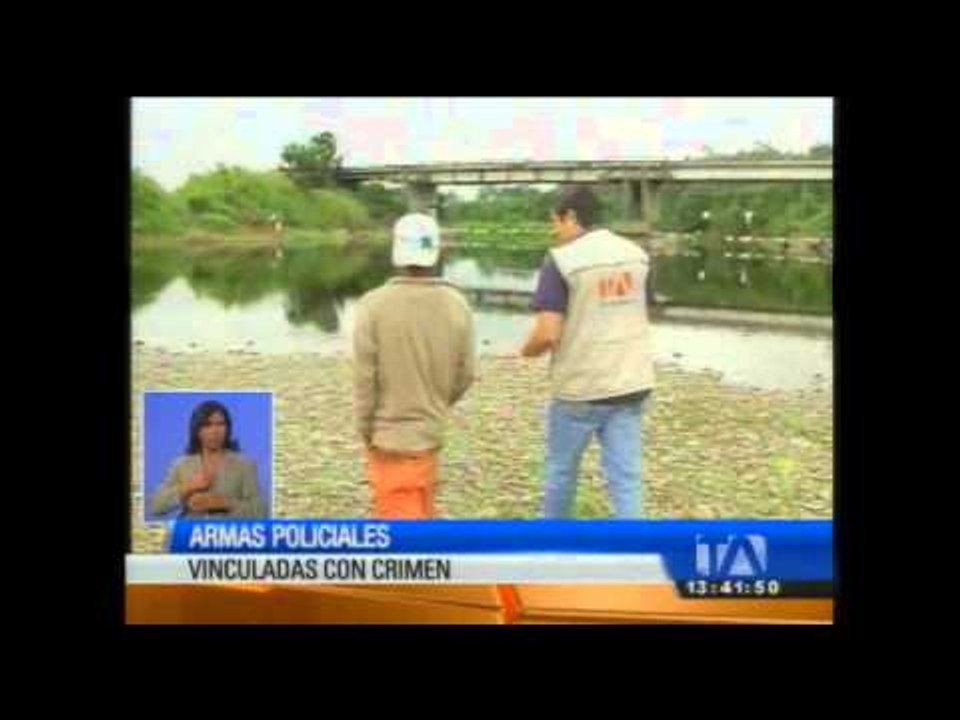 Armas vinculan a policías en el asesinato de una joven