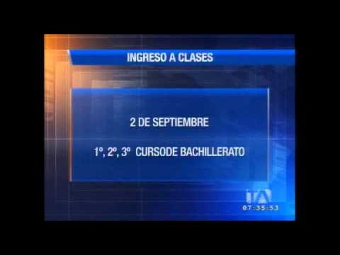 Hoy inician las clases para el régimen Sierra y Amazonía