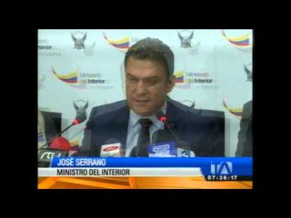 Serrano asegura que Policía tiene la disposición de no utilizar gases lacrimógenos