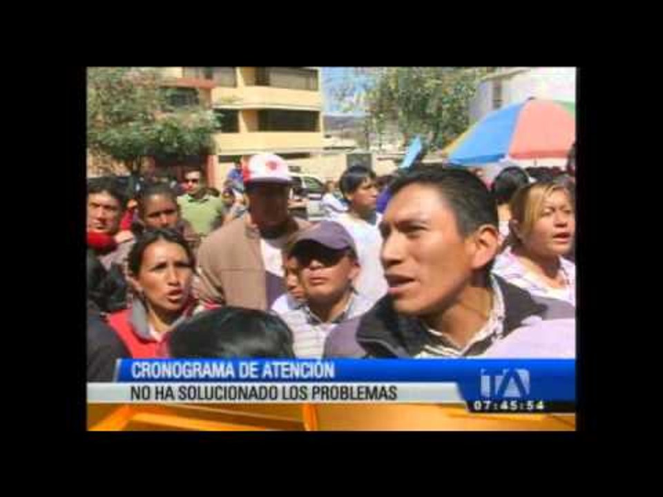 Persisten los problemas por la asignación de cupos en Quito