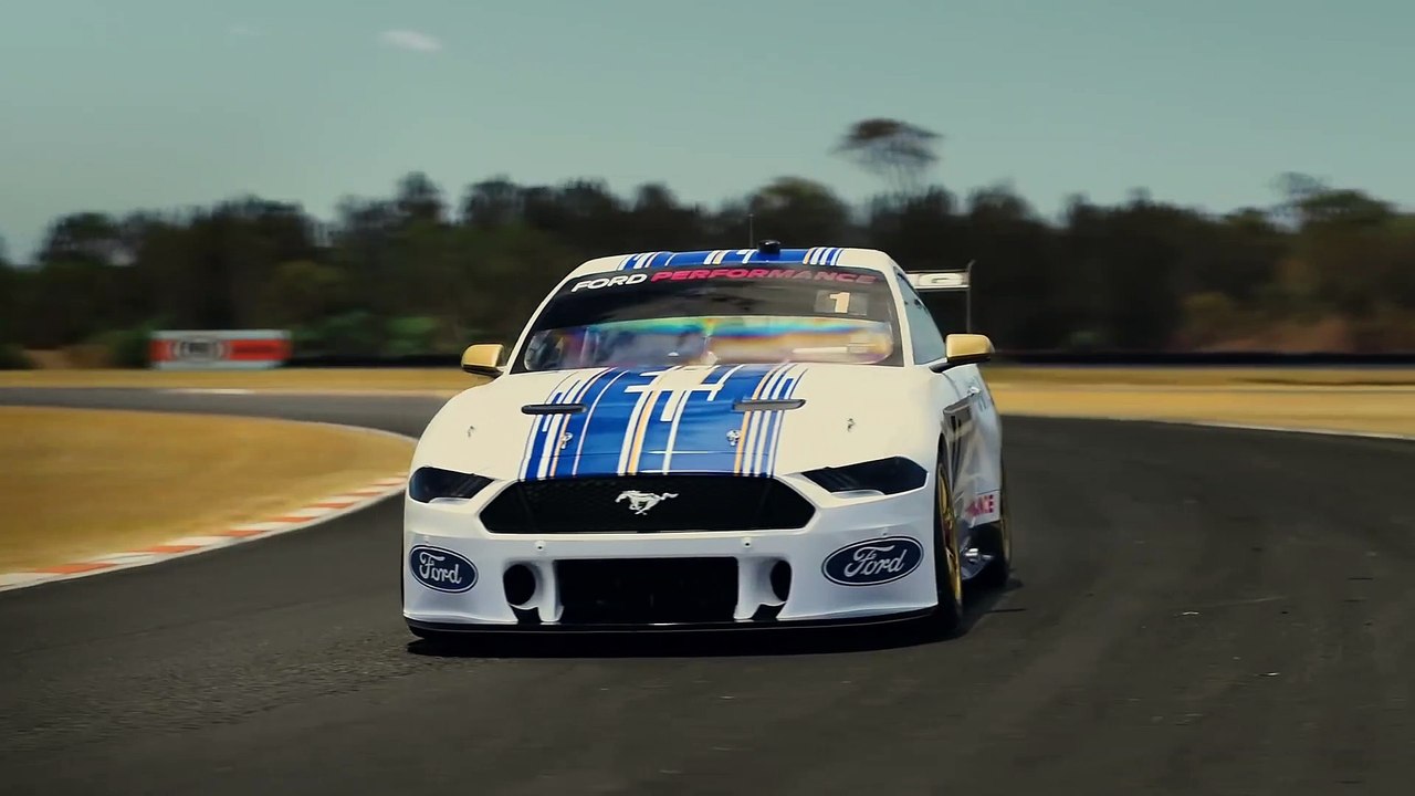 VÍDEO: el Ford Mustang Supercar 2019 pisa por primera vez un circuito