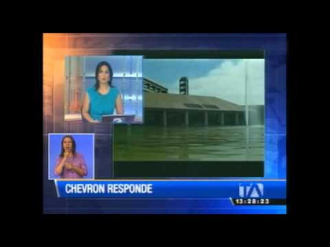 Chevron responde a las acusaciones realizadas por Correa