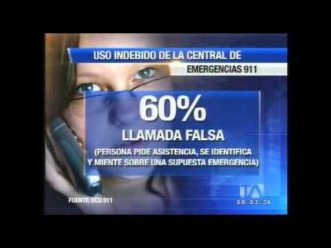 Las llamadas falsas al 911 causan perjuicios económicos al estado
