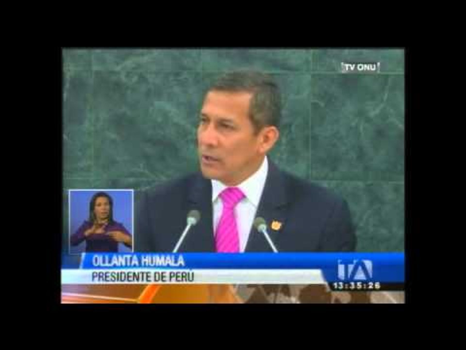 Mandatarios debaten controversias limítrofes en Asamblea General de la ONU